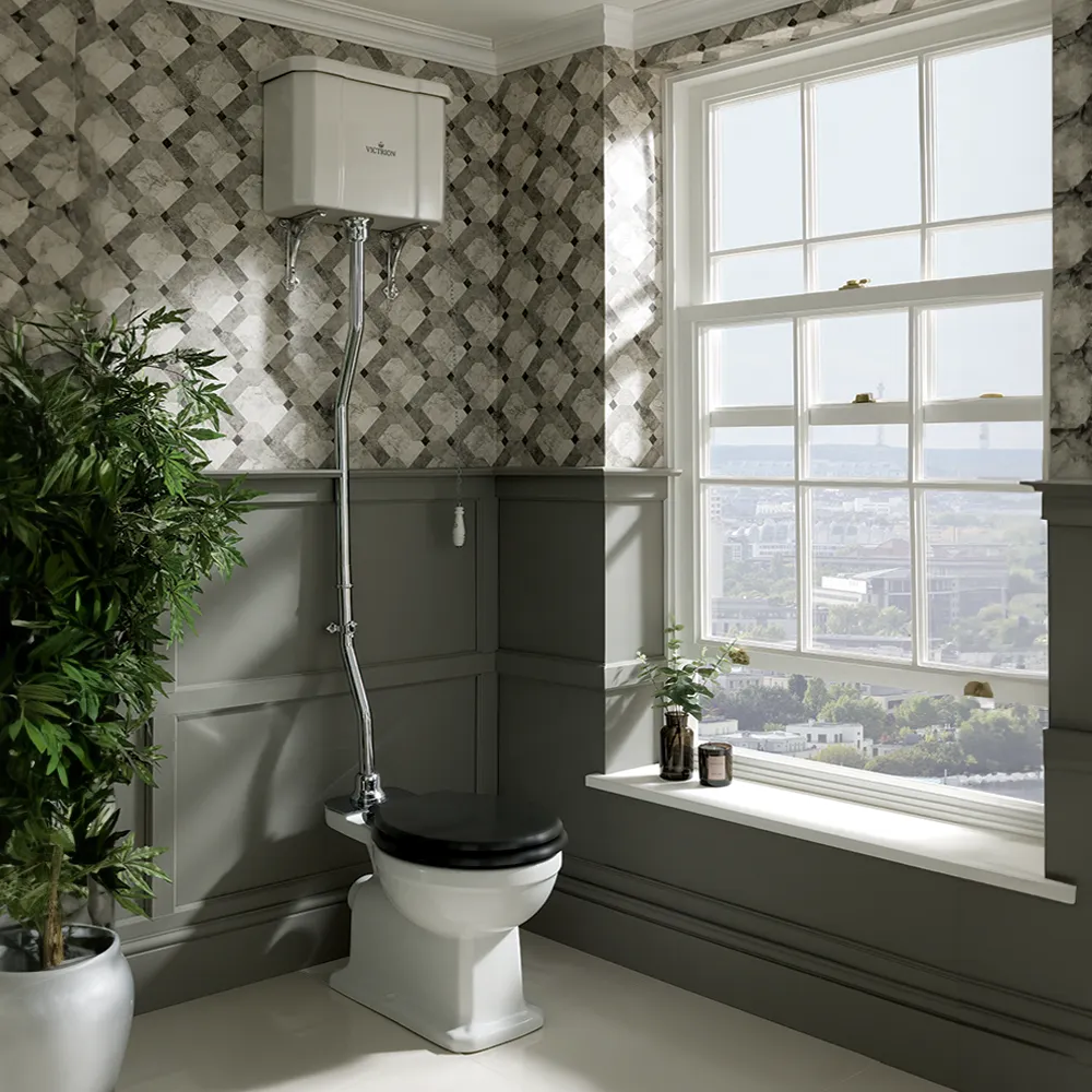 BC Designs Victrion High Level Toilet