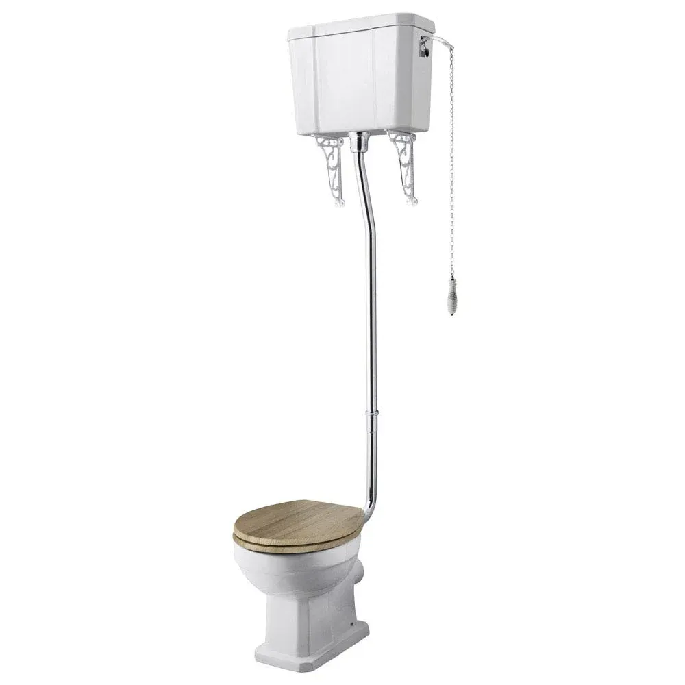 Old London Richmond High Level Traditional Toilet + Soft Close Seat