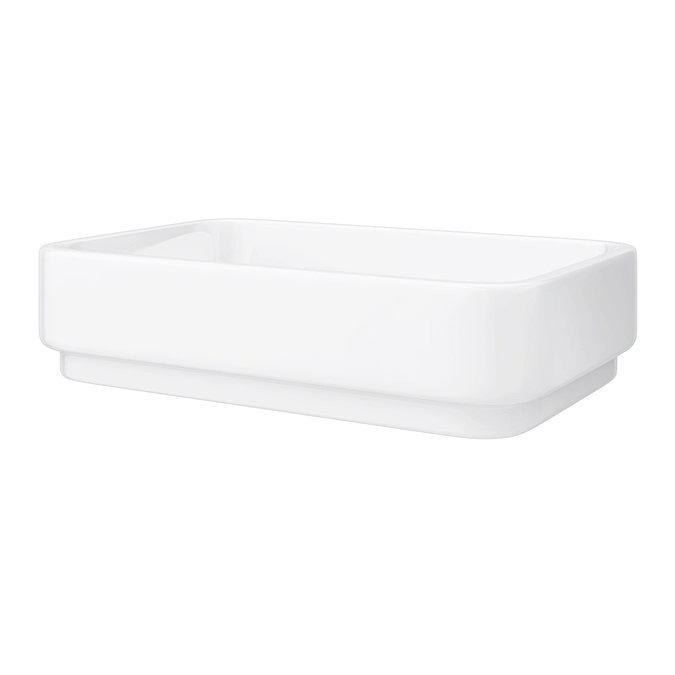 600 x 450mm White Shelf with Miami Basin - Image 5