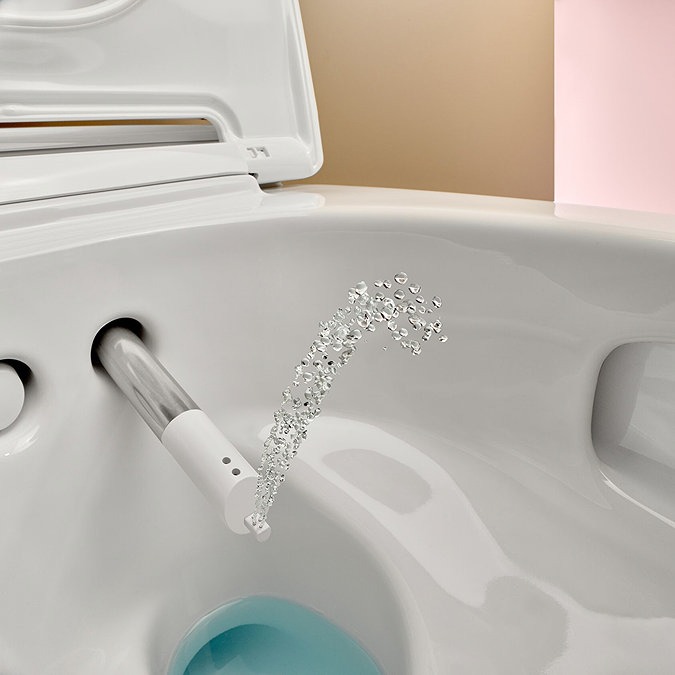 Geberit AquaClean Alpine White Mera Comfort Rimless Wall Hung Shower WC - Image 9