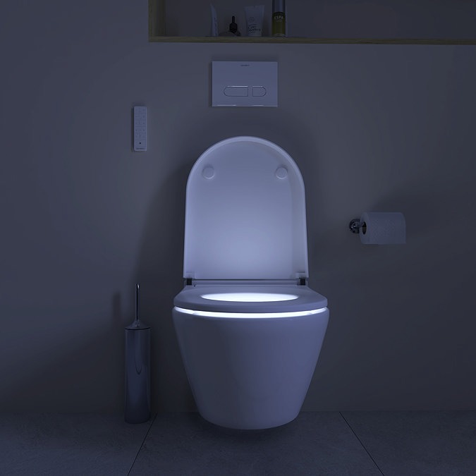 Duravit SensoWash D-Neo Compact Wall Hung Shower Toilet - Image 6