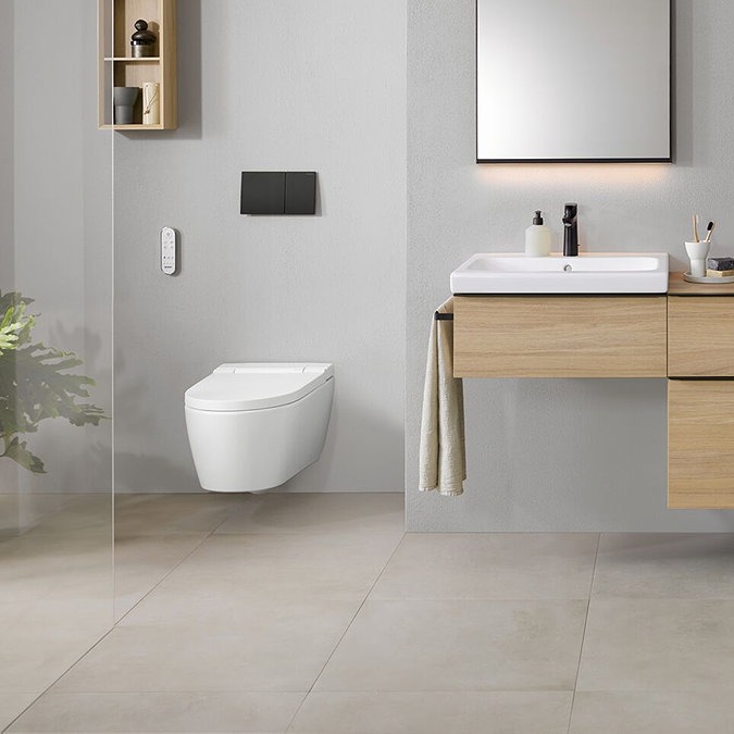 Geberit AquaClean Sela Rimless Wall Hung Shower WC - Image 4