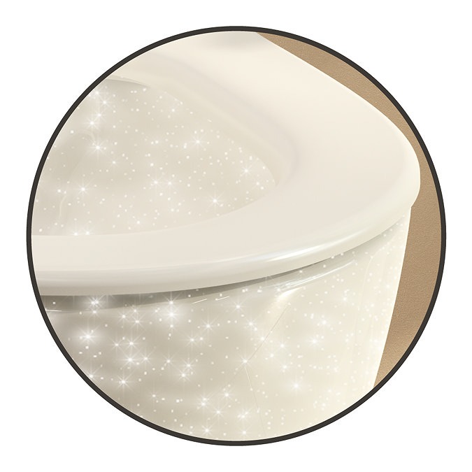 VitrA S20 Wall Mounted Basin and Half Pedestal - 2 Tap Hole - Image 3