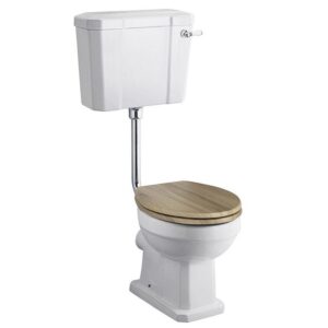 Old London Richmond Low Level Traditional Toilet + Soft Close Seat