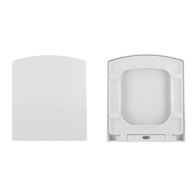 Cubo Modern Square Comfort Height Toilet + Soft Close Seat - Image 3