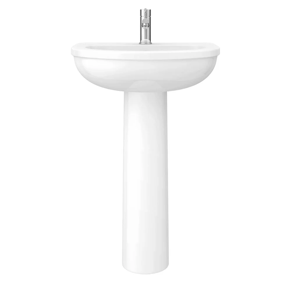 Melbourne Modern Pedestal Basin - Image 2