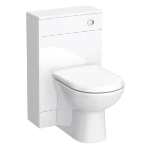 Toreno 500mm BTW Toilet Unit incl. Cistern + Round Pan (Depth 200mm)