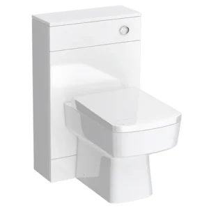 Toreno 500mm BTW Toilet Unit with Cistern + Square Pan (Depth 200mm)
