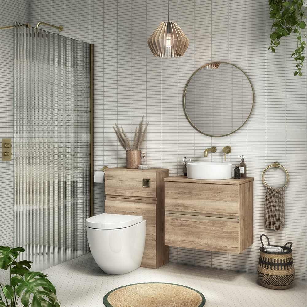 Arezzo 352mm Gloss White Round Counter Top Basin - Image 2