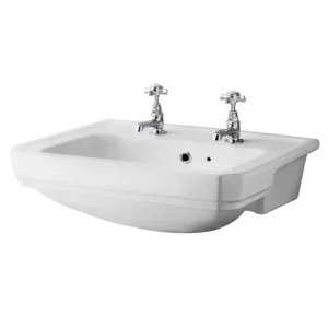 Old London - Richmond 560 x 450 2TH Semi Recessed Basin