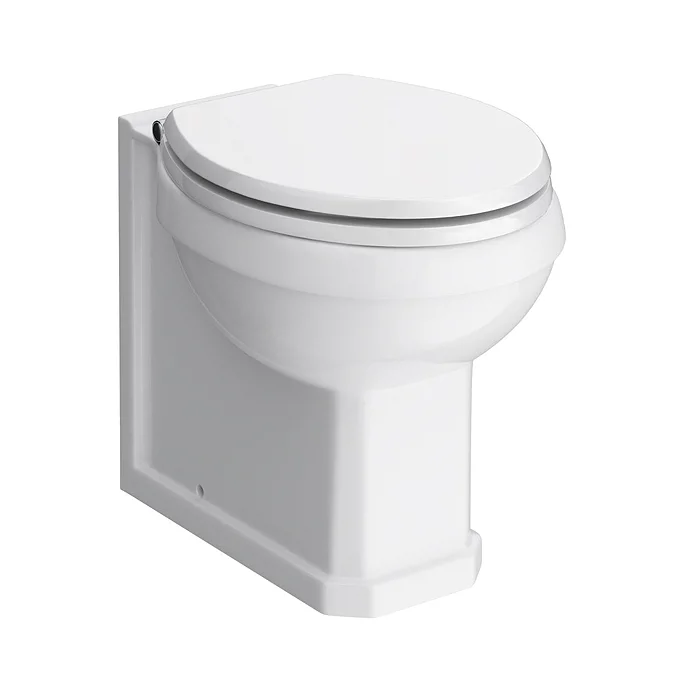 Period Bathroom Co. 500mm White Toilet Unit with Cistern + Traditional Pan - Image 3