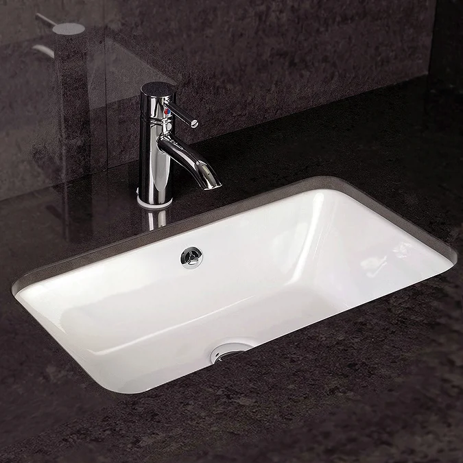 RAK Chameleon 560mm Under Counter Basin with Chrome Overflow Kit