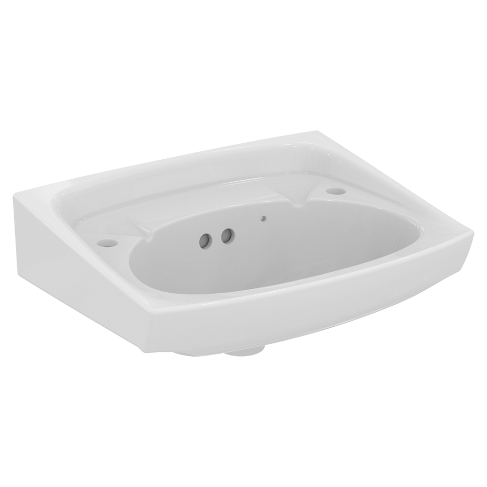Armitage Shanks Royalex 560mm 2TH Basin with Full Pedestal - Image 2