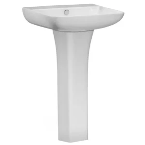 Tavistock Structure 550mm Ceramic Basin & Pedestal