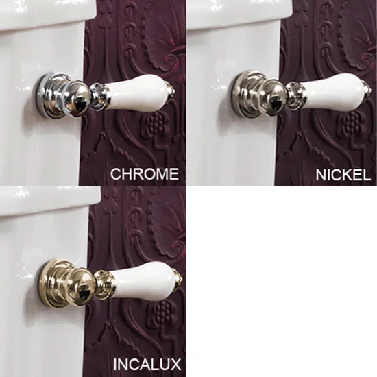 Silverdale Victorian Garden Pattern Low Level Toilet - Excludes Seat - Image 3