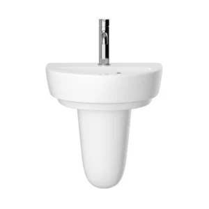 Heritage Stamford 450mm 1TH Basin + Semi Pedestal