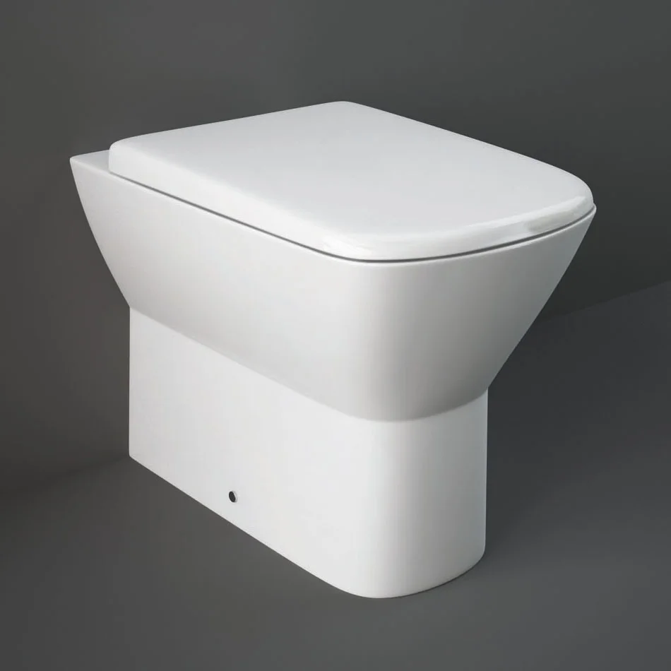 RAK Summit Back to Wall Pan + Quick Release Soft Close Seat