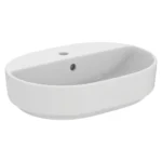 Ideal Standard i.life O 55cm Oval Countertop Basin 1TH with Overflow