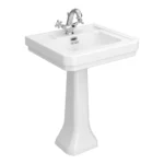 Trafalgar 540mm Basin with Full Pedestal
