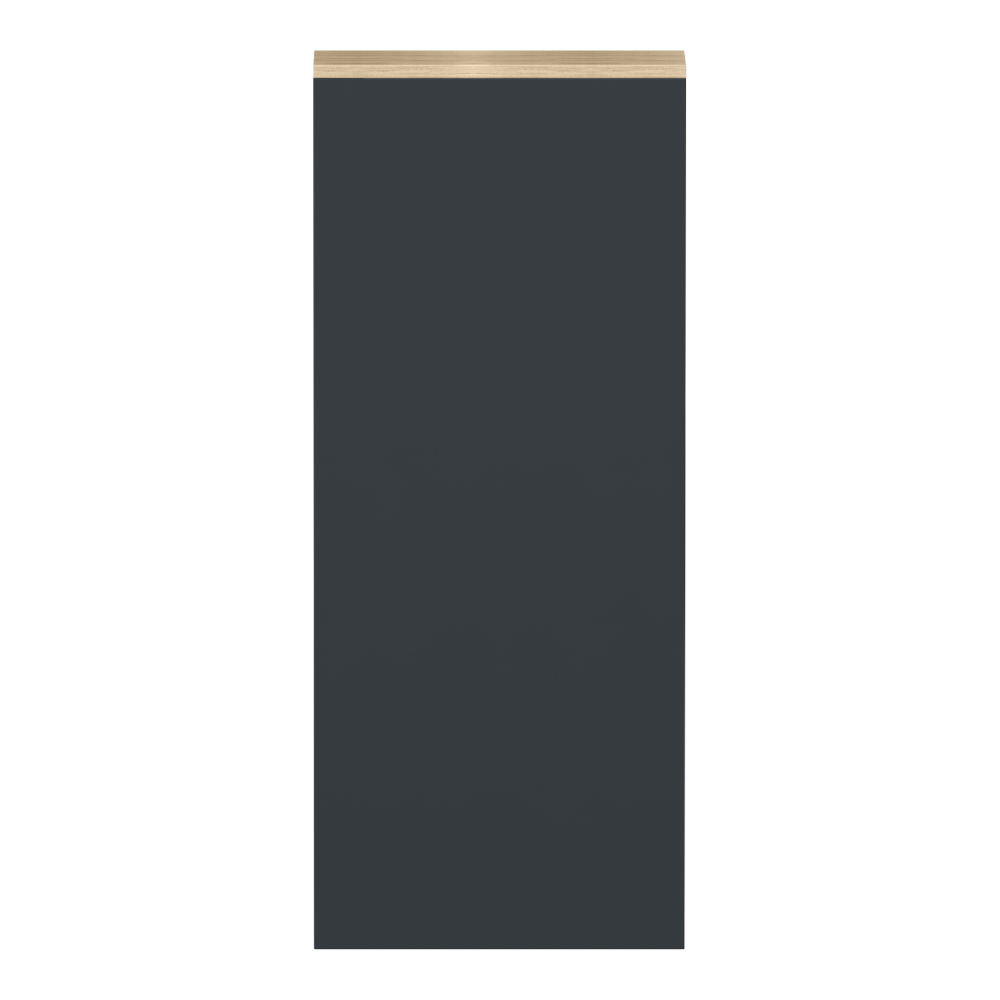 Tivoli Tall WC Unit Only - Charcoal and Oak - Image 2