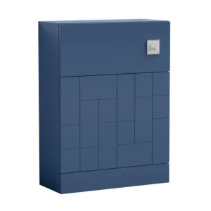 Venice Abstract WC Unit - Blue - 500mm
