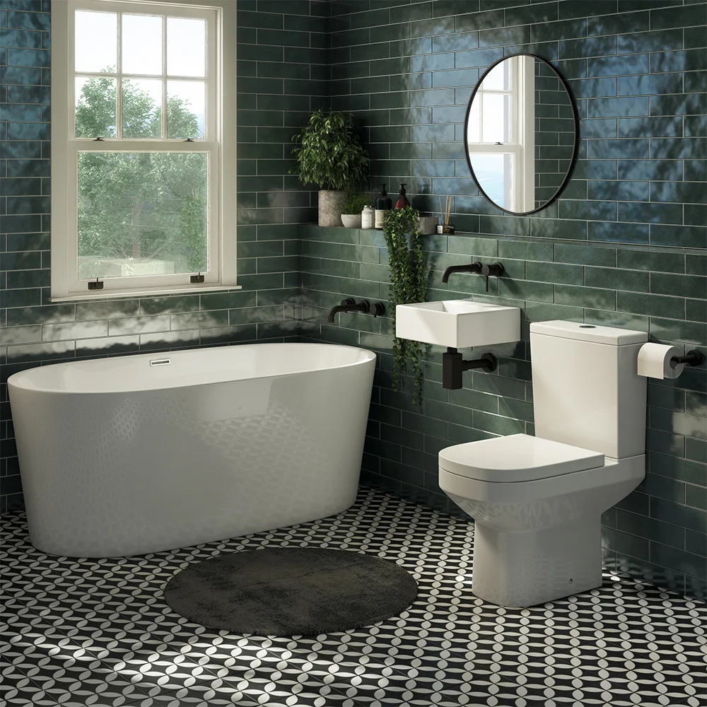 Cubetto 340 x 295mm 0TH Compact Basin - Image 4