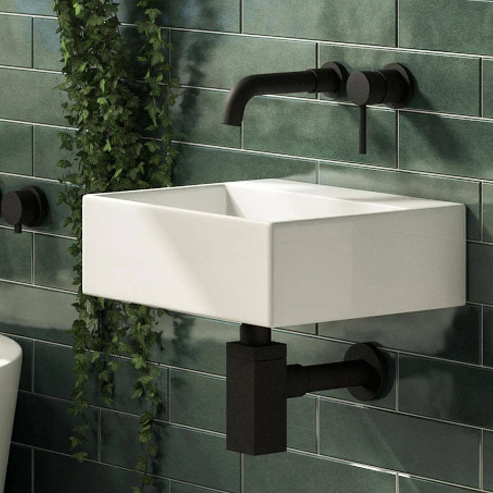 Cubetto 340 x 295mm 0TH Compact Basin