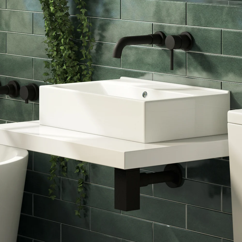 Kyoto 450 x 310mm 0TH Rectangular Basin