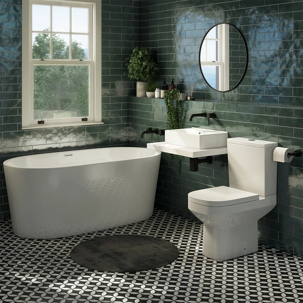 Kyoto 450 x 310mm 0TH Rectangular Basin - Image 3