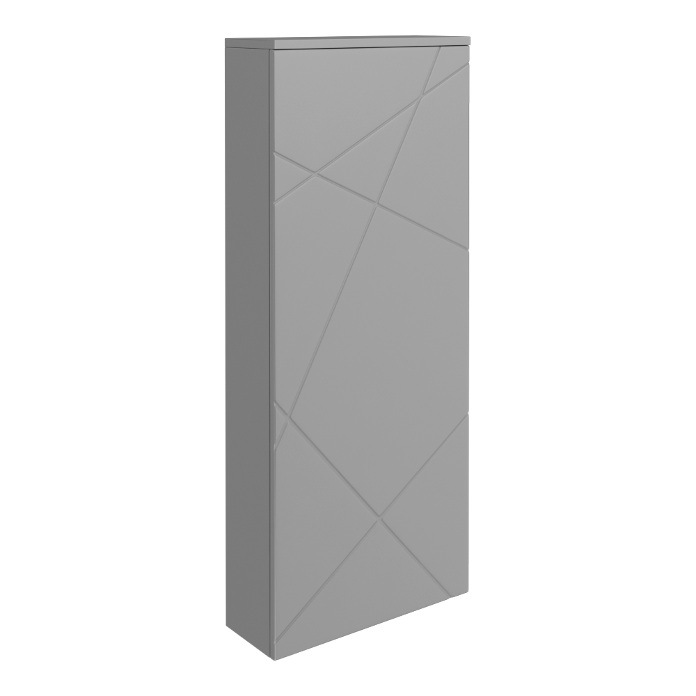 Voyage Tall WC Unit Only - Cool Grey