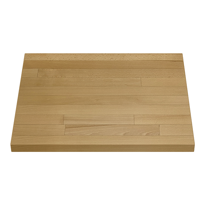 Chatsworth 545mm Grey Countertop Vanity with Worktop, Round Basin & Brushed Brass Handles - Image 5