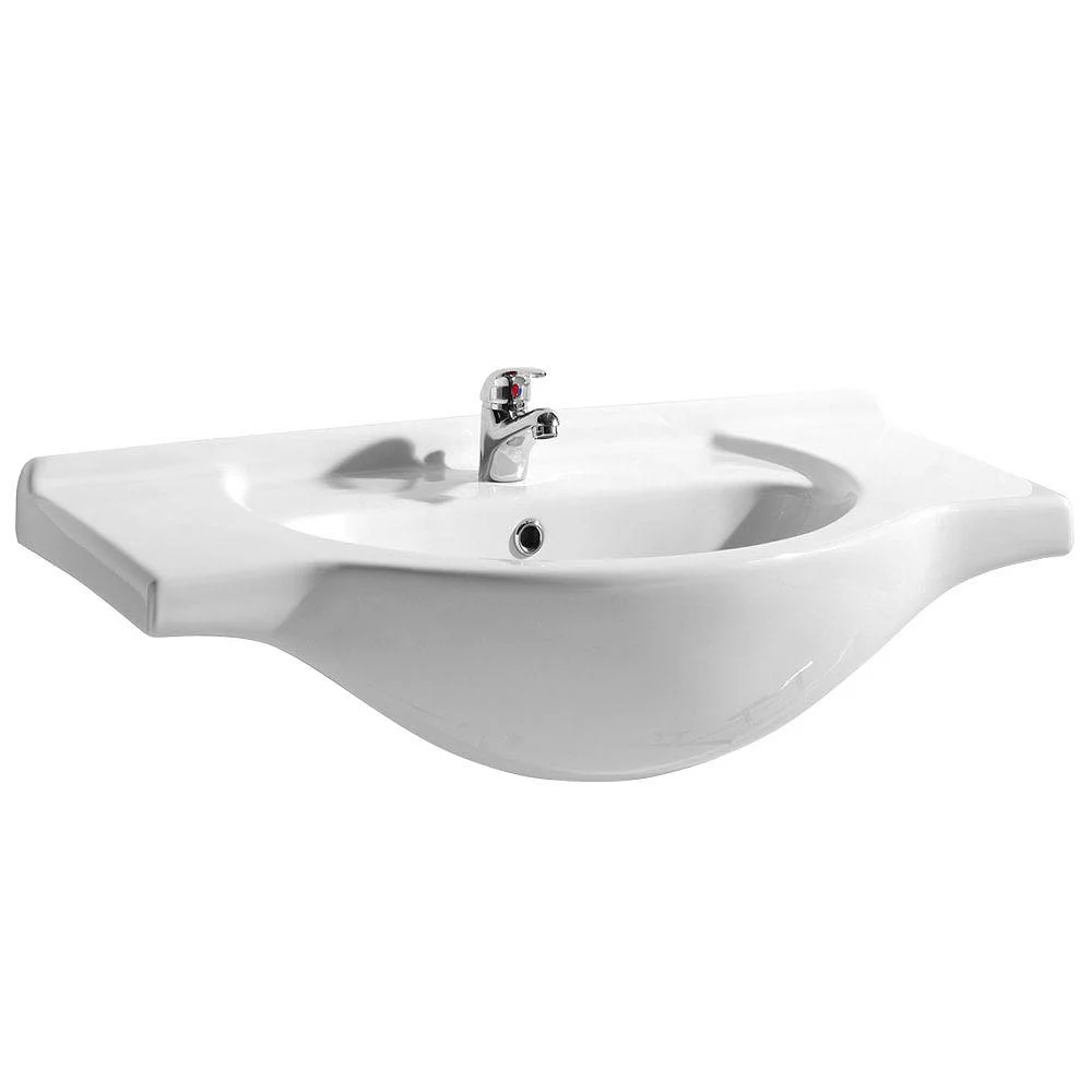 Cove 850mm Semi Recessed Basin