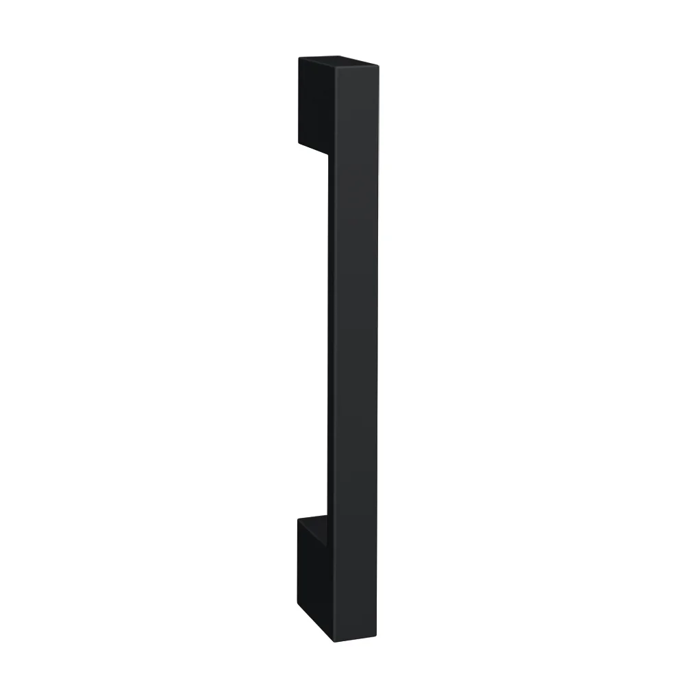 Apollo2 405mm Gloss Grey Compact Floor Standing Vanity Unit w. Matt Black Handle - Image 2