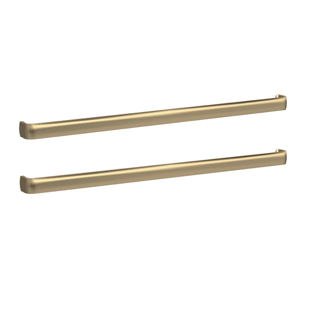 Arezzo Moda 1205mm Rustic Oak Wall Hung 4 Drawer Countertop Vanity Unit with Brushed Brass Handles - Image 2