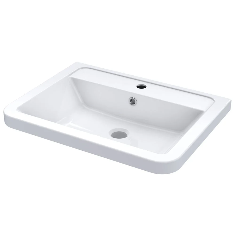 Nuie 800mm Ceramic Inset Basin