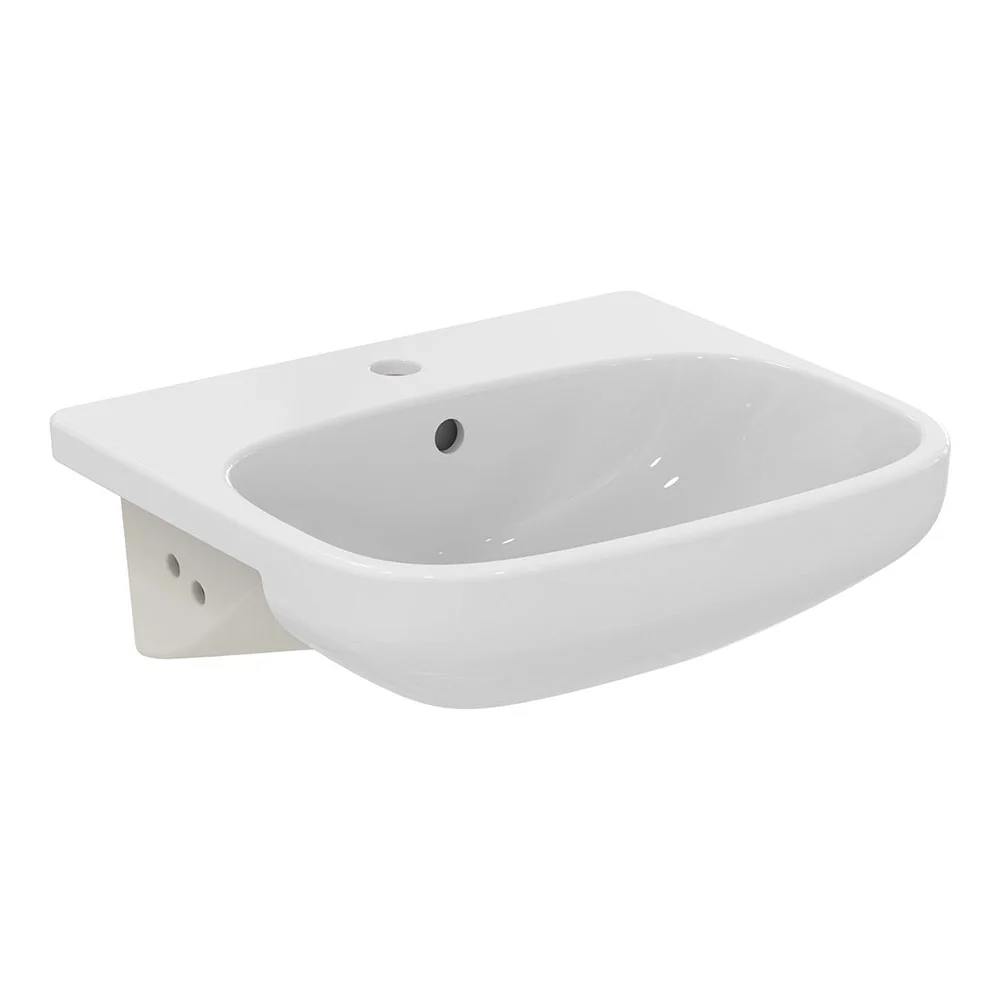Ideal Standard i.Life A 500mm 1TH Semi-Recessed Basin