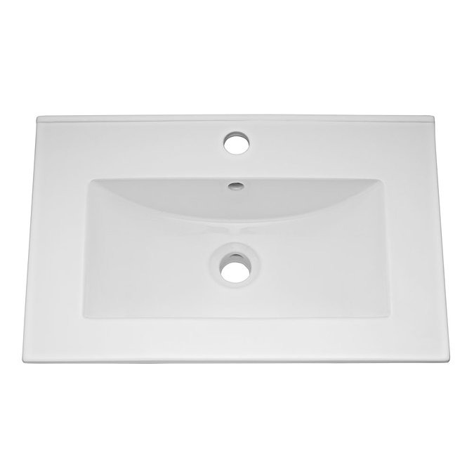 Toreno Light Grey 500mm Modern Vanity Unit - Image 4