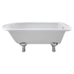Bayswater Sutherland 1700mm Single Ended Freestanding Bath Classic Arc Feet