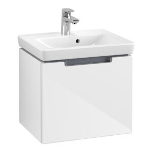 Villeroy and Boch Subway 2.0 Glossy White 500mm Wall Hung 1-Drawer Vanity Unit