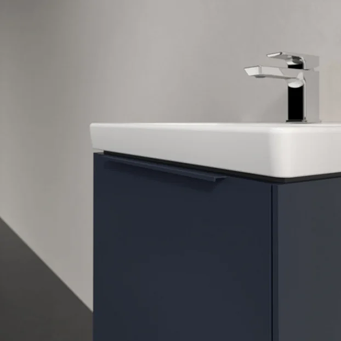 Villeroy and Boch Subway 3.0 Marine Blue 500mm Wall Hung 1-Drawer Vanity Unit - Image 5