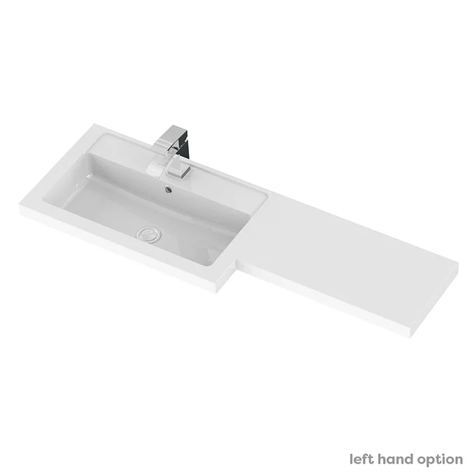 Apollo2 1100mm Gloss Grey Combination Furniture Pack (Excludes Pan + Cistern) - Image 2