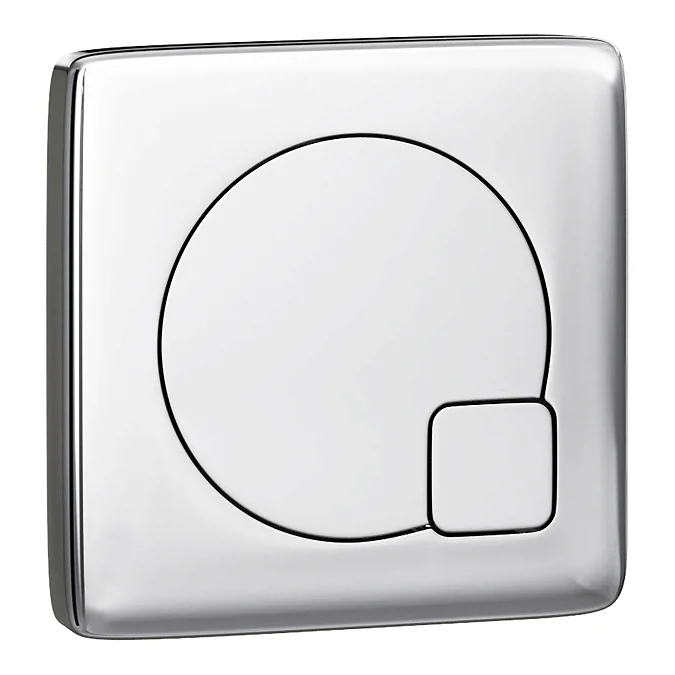 Arezzo 1100 Matt Blue Semi-Recessed Square Combination Vanity Unit (Chrome Flush & Handles) - Image 3
