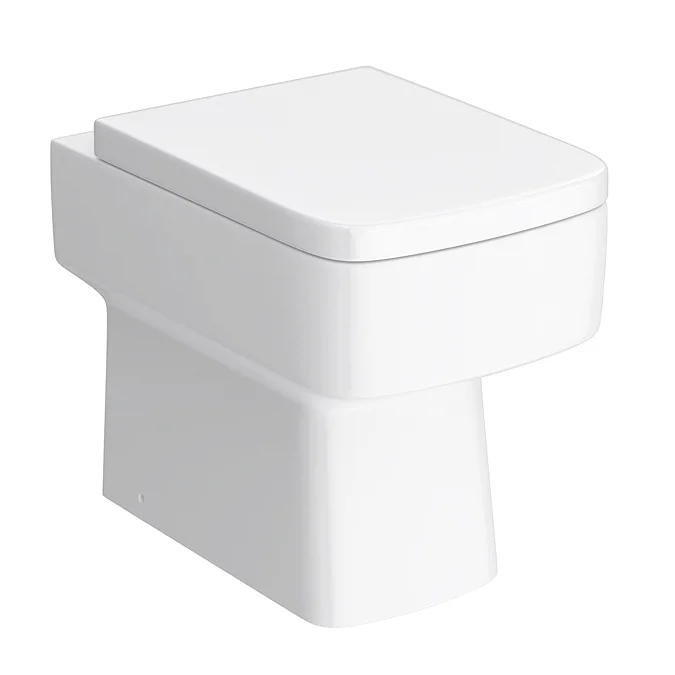 Valencia Bathroom Combination Suite Unit - 900mm Basin w. Black Handle and Square Toilet - Image 4