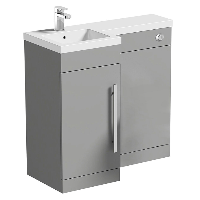 Orchard MySpace Slate Matt Grey Combination Bathroom Suite with Basin and Concealed Cistern