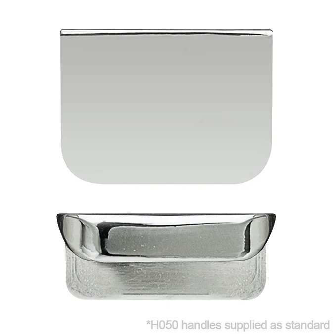 Hudson Reed Fusion 500mm Gloss White Wall Hung Compact Unit & Basin - Image 2