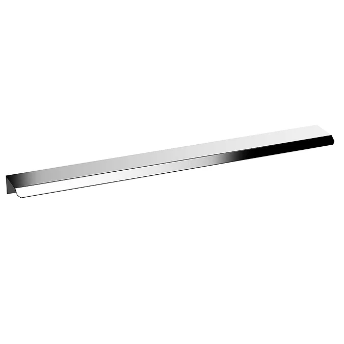 Venice Fluted 1205mm Blue Vanity Unit - Wall Hung 4 Drawer Double Basin with Chrome Handles - Image 4