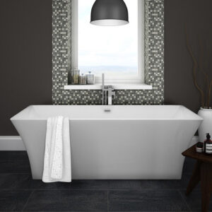 Venice 1690 Square Modern Free Standing Bath