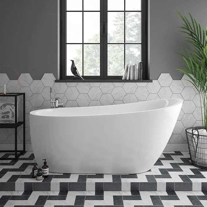 Toreno 1700 Modern Slipper Free Standing Bath