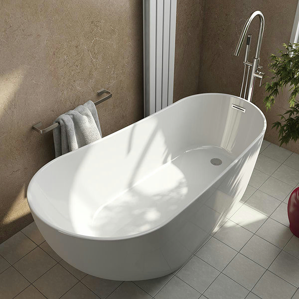 Mode 1790 x 790mm Premium Round Single Ended Freestanding Bath - Fizzy Bath