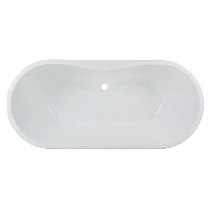 Verona Black Freestanding Modern Bath - Image 2